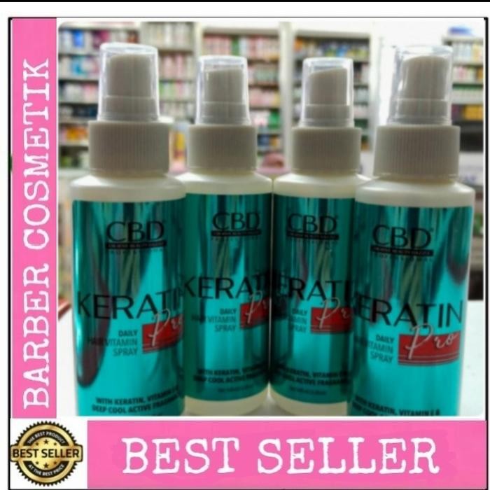 CBD KERATIN HAIR VITAMIN SPRAY SERUM RAMBUT CBD KERATIN 100 ML
