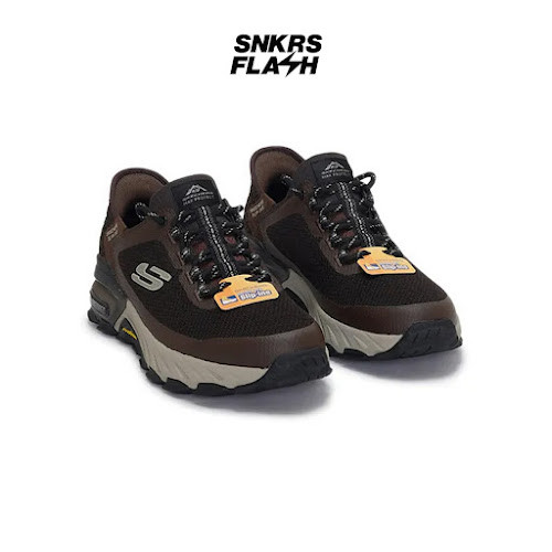 SKECHERS Outdoor Max Protect Brown Sepatu Casual Pria - 237309BRN - Size 40