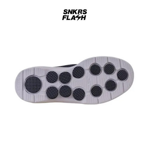 SKECHERS Go Walk 7 Black White Sepatu Casual Wanita - 125253BKRG - Size 37.5