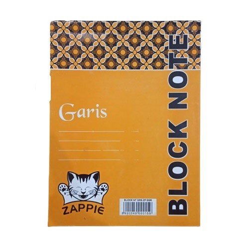 Block Note Garis Zappie