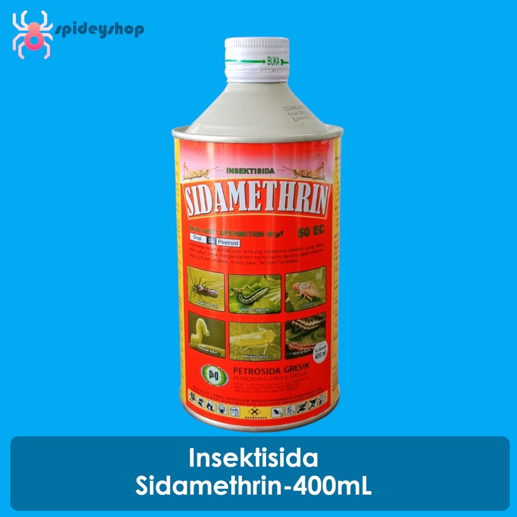 Obat Hama Belalang, Ulat dan Kutu Kebul Sidametrin Sidamethrin 400 ml