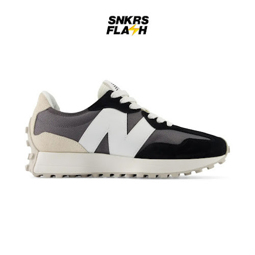NEW BALANCE 327 Black Sepatu Sneakers Wanita - U327FE - Size 37