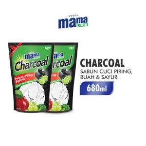 mama lemon charcoal 680ml 680ml