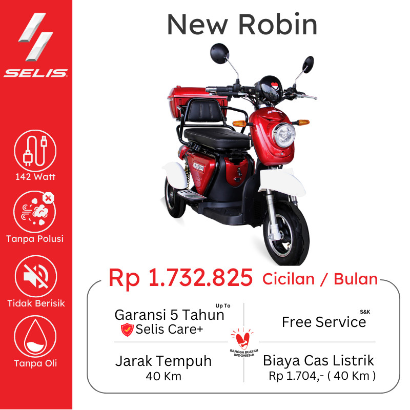 Motor Listrik Selis New Robin