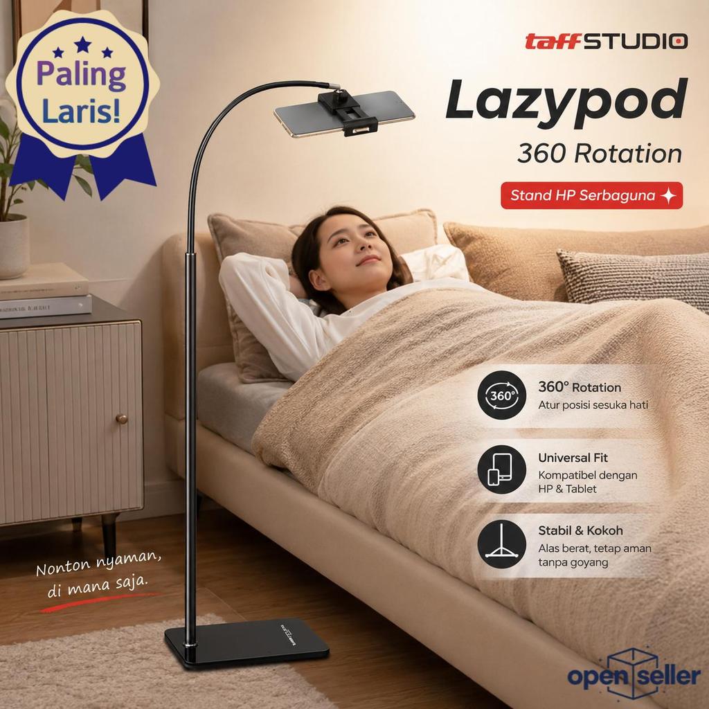 Stand HP Lazypod 360 Rotation Adjustable Phone Holder - GH027