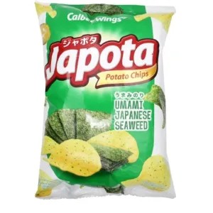 Japota potato chips rumput laut Jepang 68g