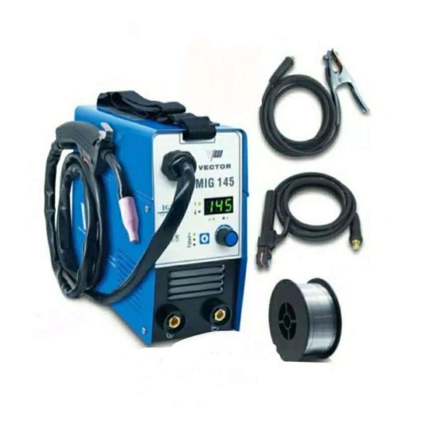 VECTOR MIG-145 GASLESS DC MIG WELDING MACHINE MESIN LAS MIG NON GAS