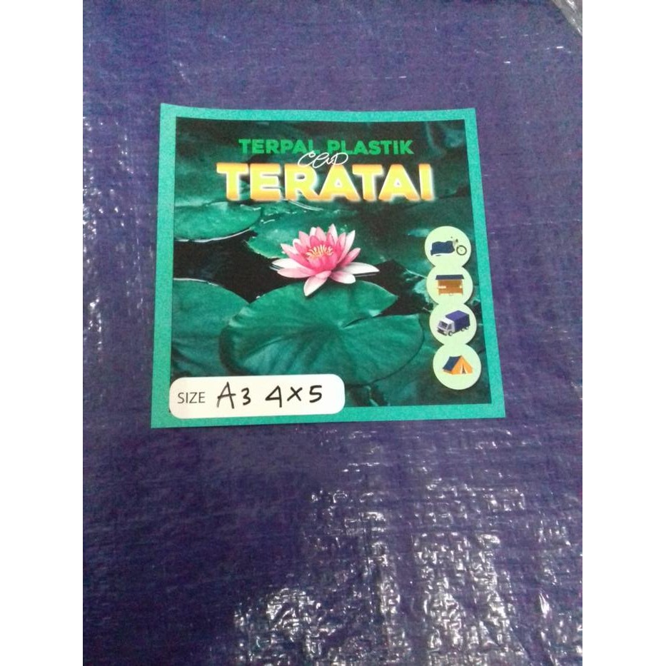 PREMIUM TERPAL 4X5/TERPAL PLASTIK/TERPAL TENDA /TERPAL KOLAM