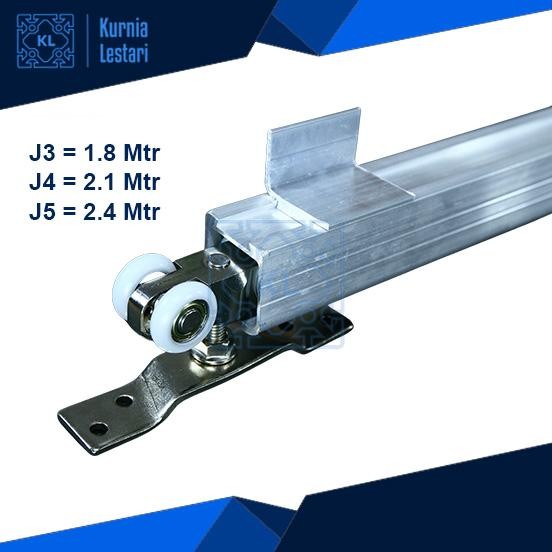 PREMIUM Rel Pintu Sliding / Rel Pintu Geser J3 J4 J5