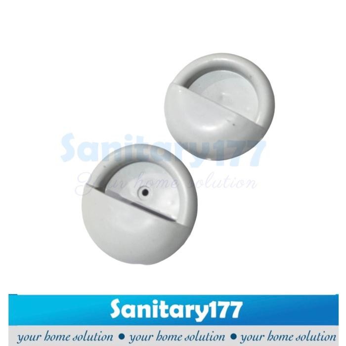 PREMIUM Tarikan BULAT KECIL Plastik Kunci PVC BK-handle Pintu Kamar Mandi Pegangan sliding geser