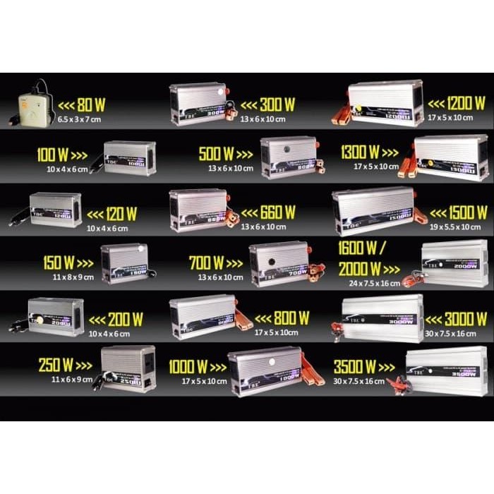 TBE POWER INVERTER 2500WATT
