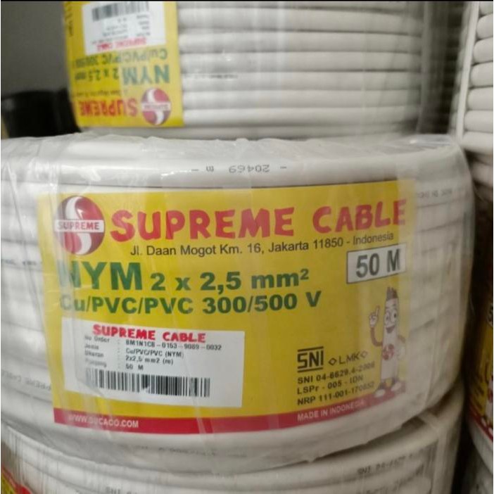 KABEL SUPREME 2 X 2.5 NYM