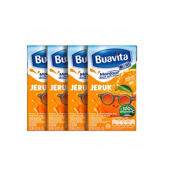 

BUAVITA MINI ORANGE MP 4X125 ML