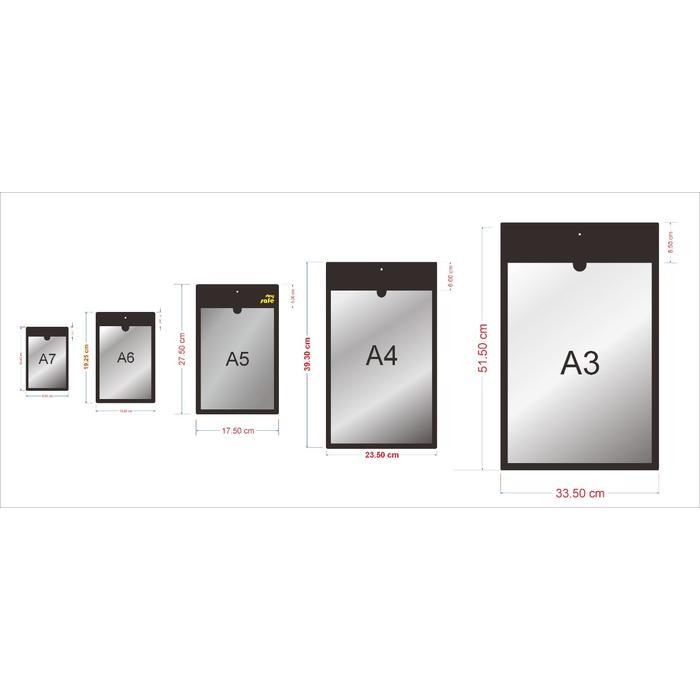 

Bisa Gosend! Acrylic Pocket Frame / Akrilik Thicker / Akrilik Pocket Hitam 2Mm