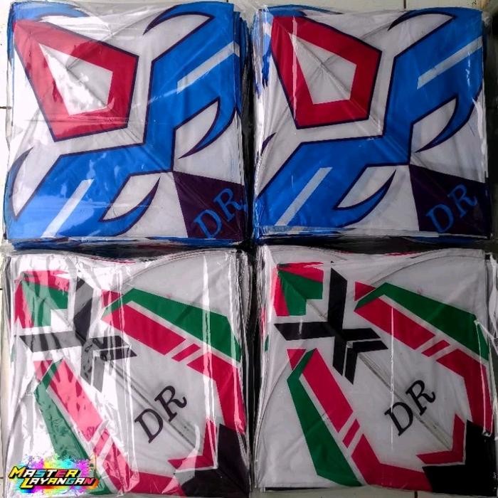 (Good) ISI 100PCS Layangan Sablon KEREN - Jabruk super - layangan aduan - layangan - layangan ukuran