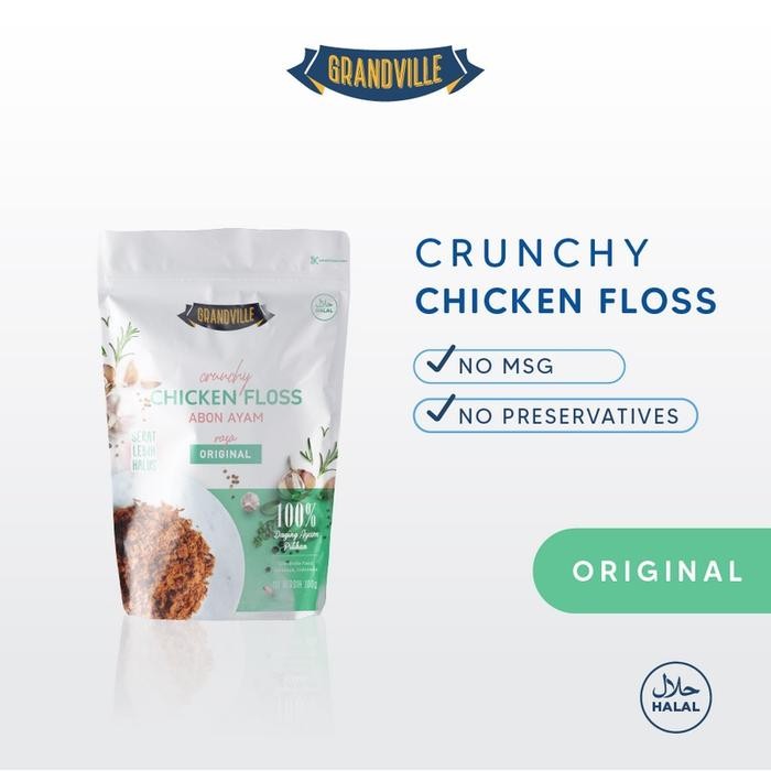 

SIAPKIRIM Grandville Abon AYAM Crunchy Single Pack cahayapelangibpn READY STOCK