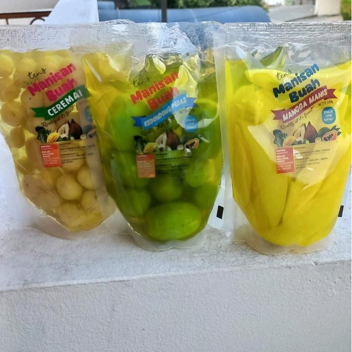 

[ ISI 5 ] PAKET MANISAN BUAH, MANGGA, SALAK, KEDONDONG BANGKOK, CERMAI, ANGGUR BOGOR