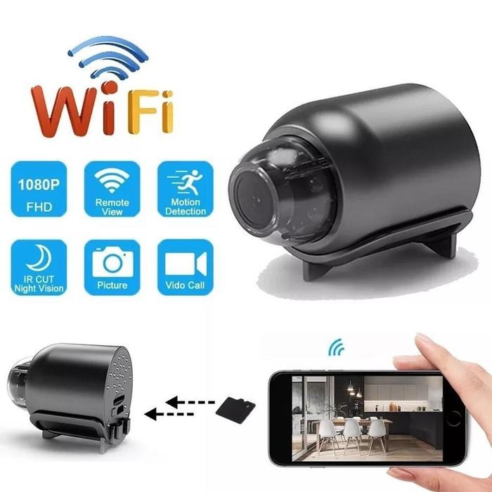 Pemotretan Sudut Super Lebar Camera Mini Wifi Hidden Camera Pemotretan 4K Hd Camera Wifi Mini Hidden