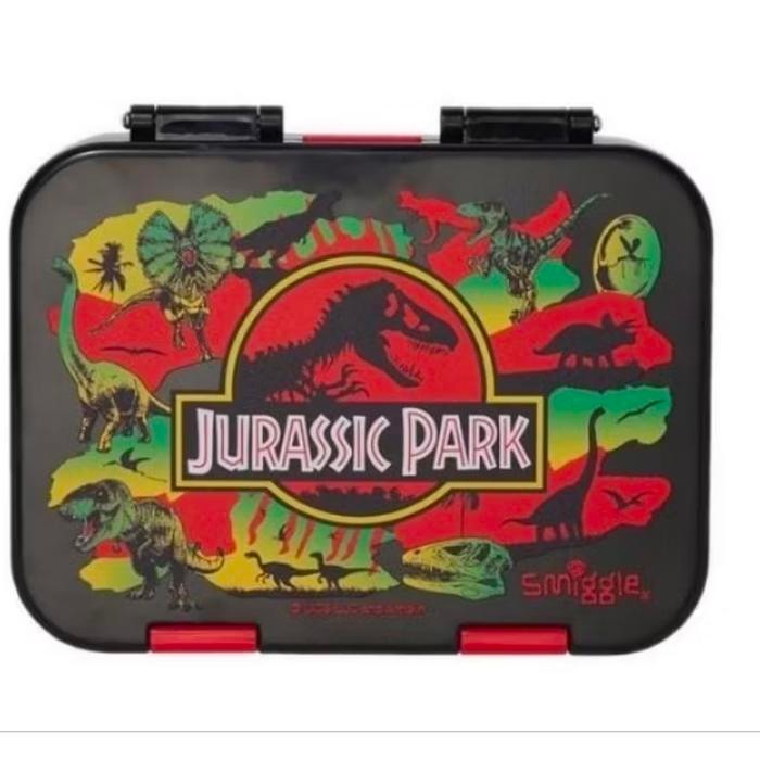 Smiggle Jurassic Bento Box / Tempat Makan Anak Cowok Dino/ Lunch Box