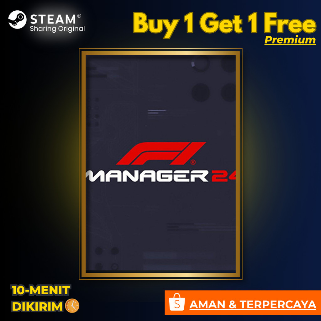 Steam Share Premium -Manager 24 / F1 Manager 2024 – Instan, Aman, Murah | Buy 1 Get 1