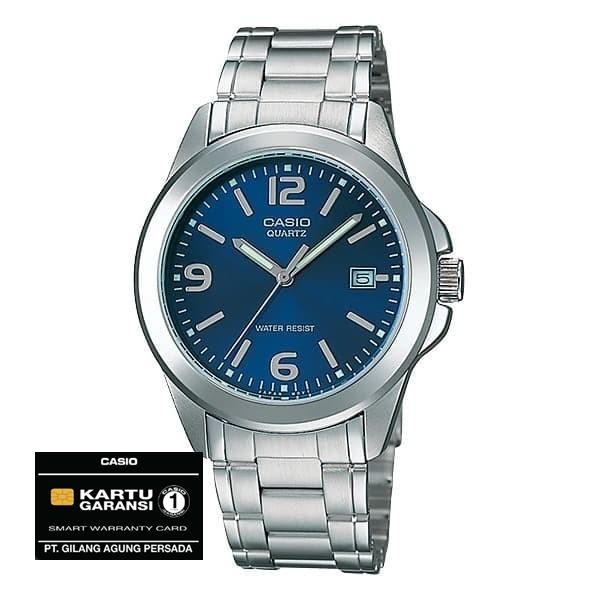 Jam Tangan Casio Pria Mtp-1215A-1A2 Mtp 1215A Mtp-1215A-7 Original