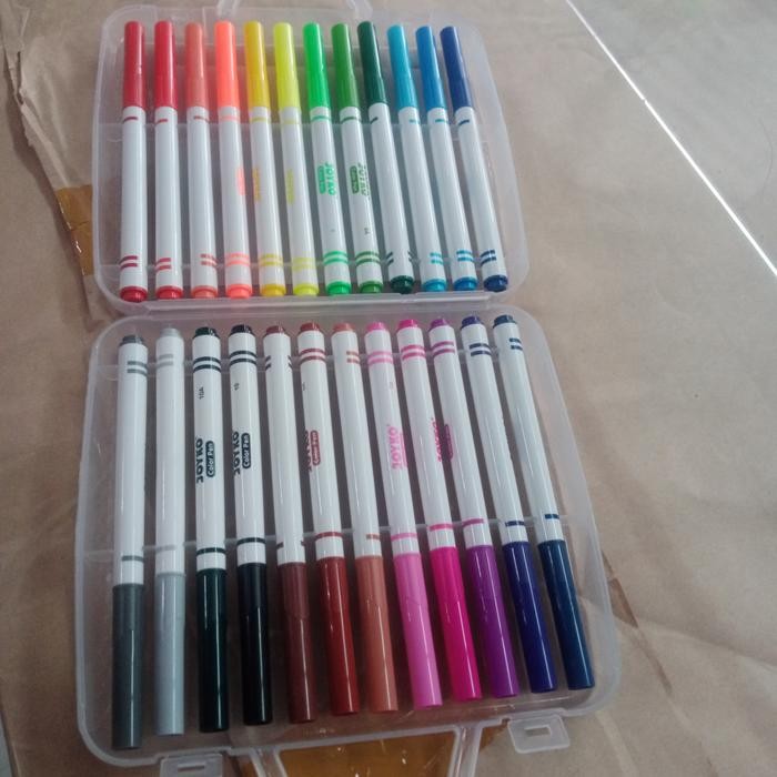 

Khusus Grab! Color Pen/Penah Warna/Color Pen 24 Warna/Spidol Pen