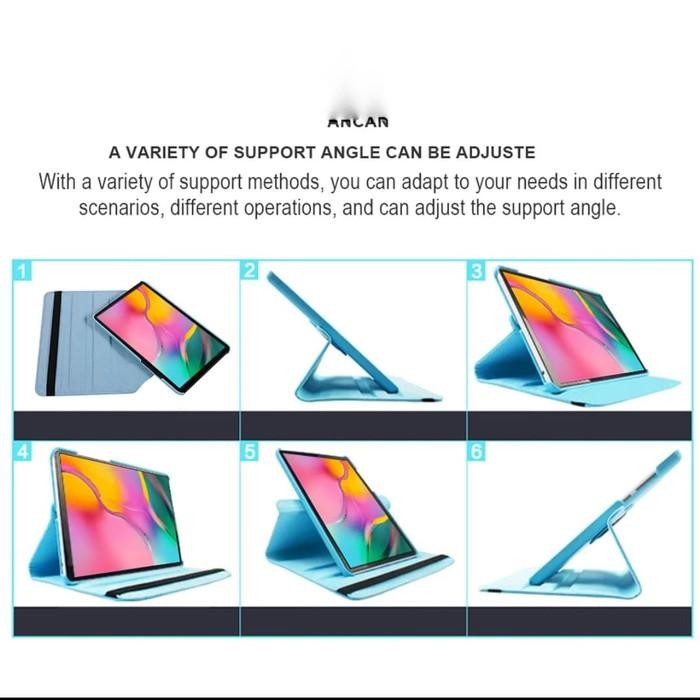 Samsung Tab A8 A 8 T295 P205 P355 Flip Case Casing Cover Karakter Anak