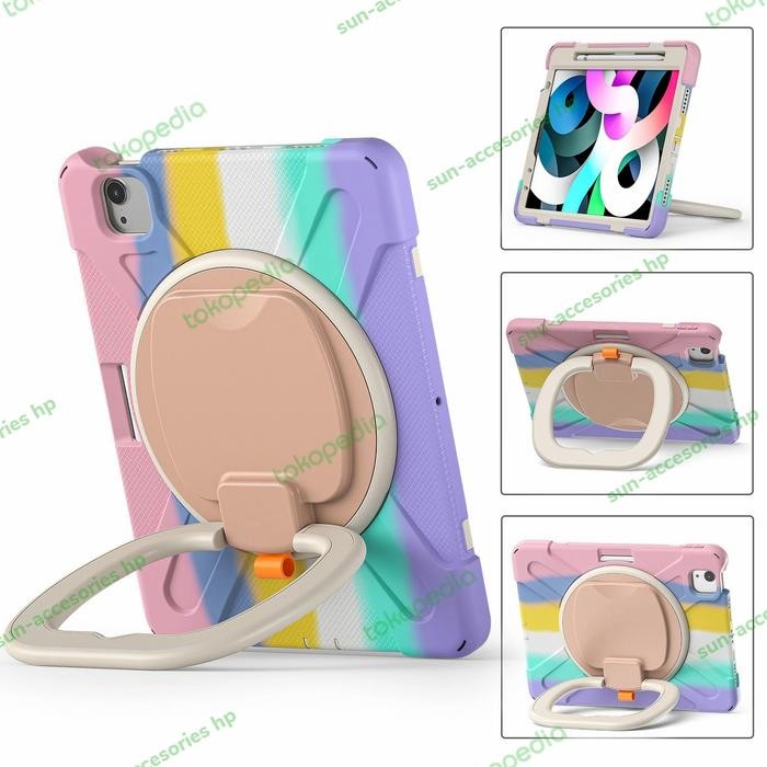 Casing Armor Hybrid Ring Standing Ipad Air 4 /Ipad Pro 11 2020