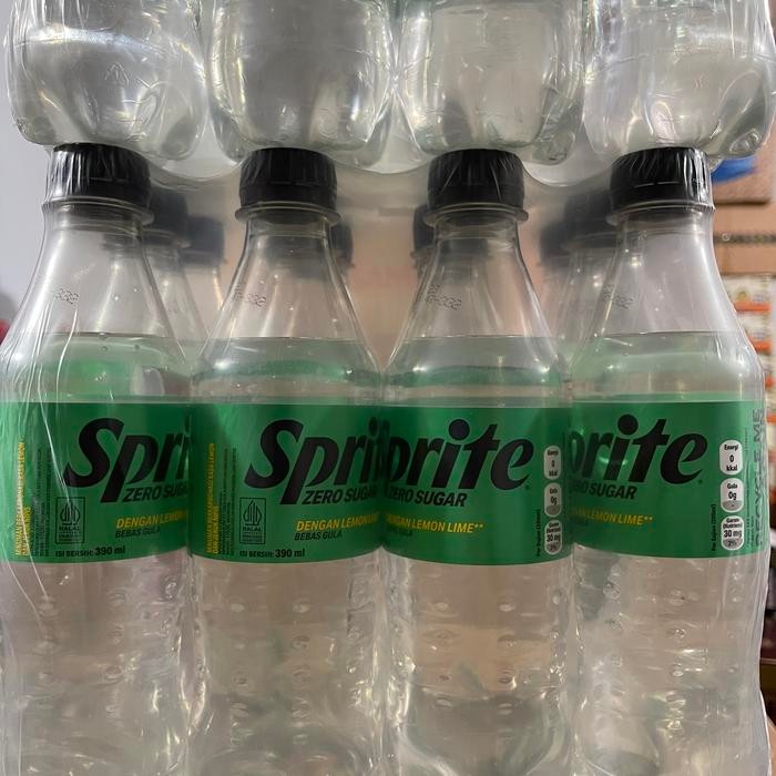 

terbaru sprite zero sugar pet 390ml 1 dus isi 12 botol