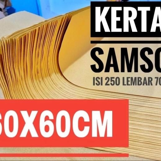 

Kertas Samson 60X60 Isi 250Lbr