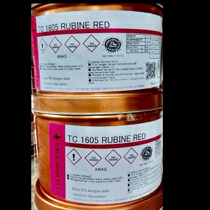 

Tinta Cetak Cemani Toka Tc 1605 Rubine Red