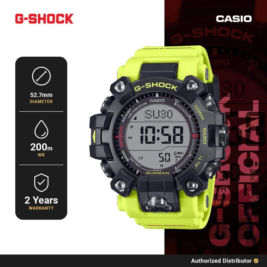G-Shock Jam Tangan Digital Pria GW-9500MRY-1A9DR MASTER OF G - LAND Rangeman Original