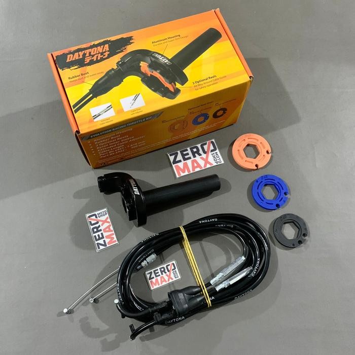 Gas Spontan Daytona Evolution Original 2 Kabel Gas 1.8 Meter Universal