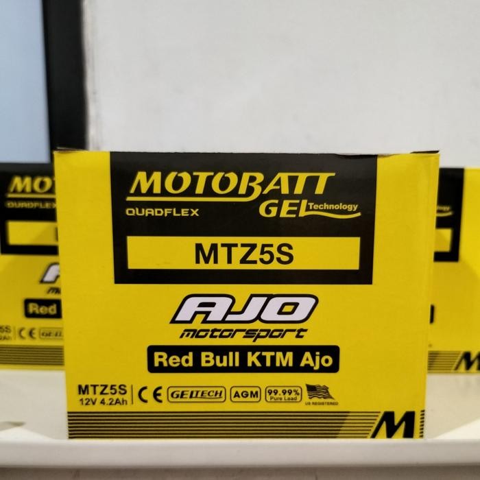 Aki Motor Yamaha Mio J Motobatt Mtz5S Aki Kering