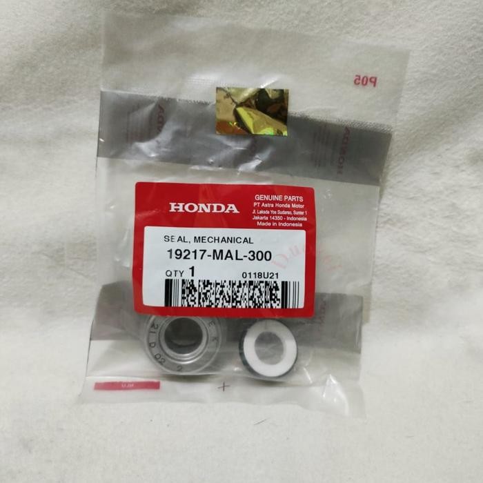 Honda Seal Mechanical Set Water Pump Vario Genuine AHM 19217-MAL-300 untuk Motor Vario Lama