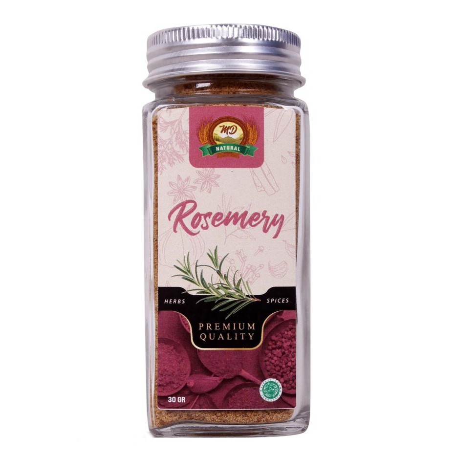

MD Organic Rosemary Bubuk Alami 30gr