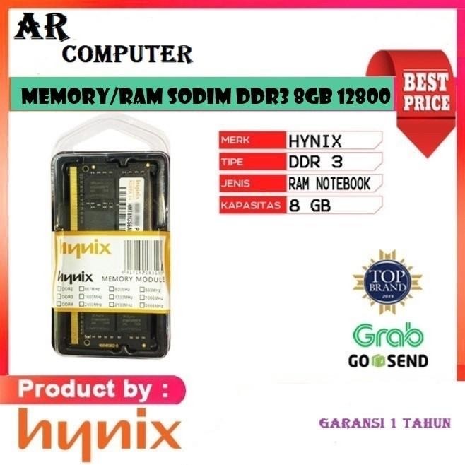 RAM SODIM HYNIX DDR3 8GB 12800 UNTUK LAPTOP