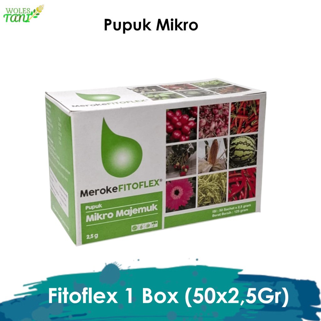 Meroke Fitoflex 1 Box Fitoflex  2.5 Gram isi 50 pcs Pupuk Mikro Komplek