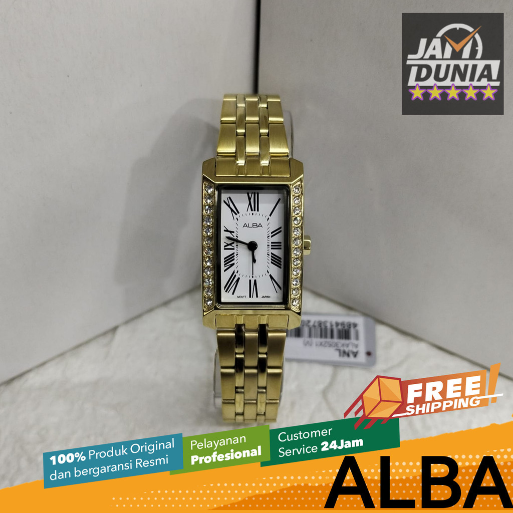 JAM TANGAN WANITA ALBA ORIGINAL JAM ALBA STAINLESS STEEL JAM ALBA AK3052 AK30 ALBA AK3052X1 JAM ALBA