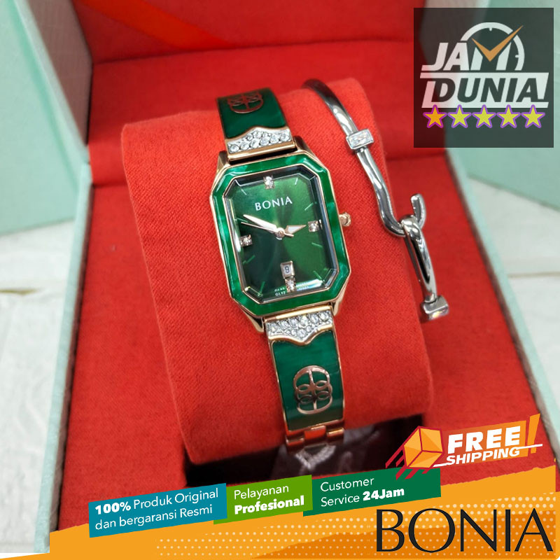 JAM WANITA BONIA ELEGANCE ORIGINAL JAM ANALOG BONIA BNB10859-2597 BONIA BNB10859 2597 JAM BONIA ORI 