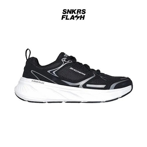 SKECHERS Sport Edgeride Black White Sepatu Training Pria - 232844BKW - Size 43