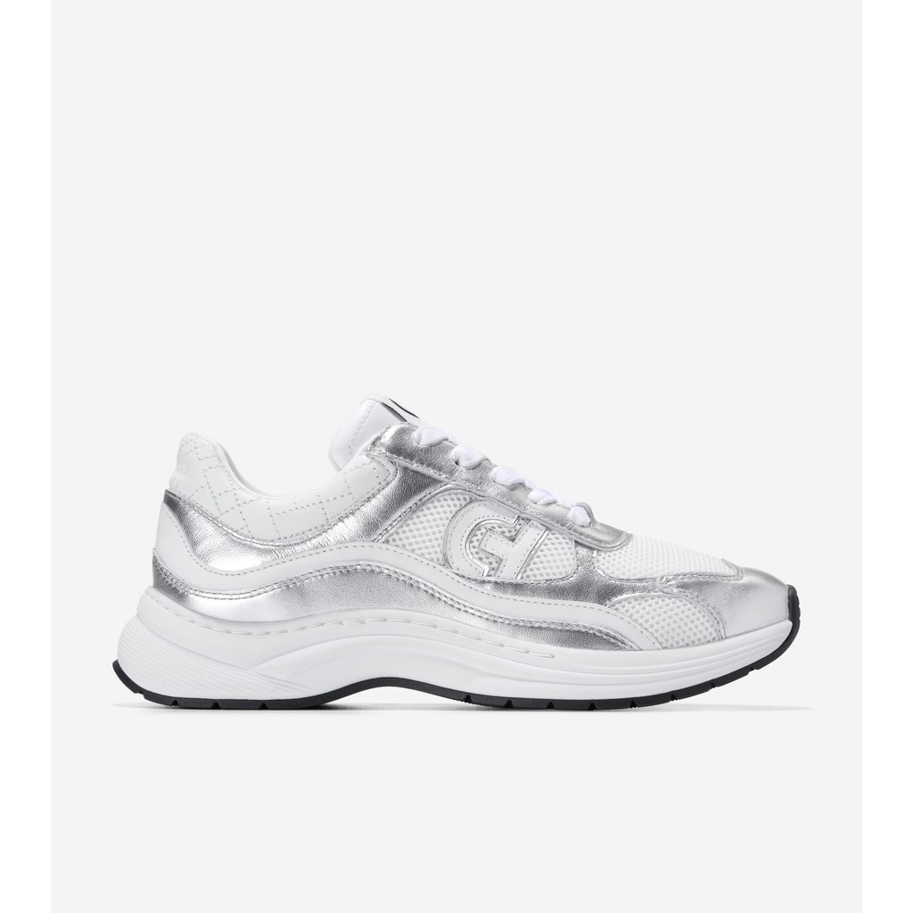 Cole Haan Women Grandpro Eleeana Runners - Sepatu Wanita (White)