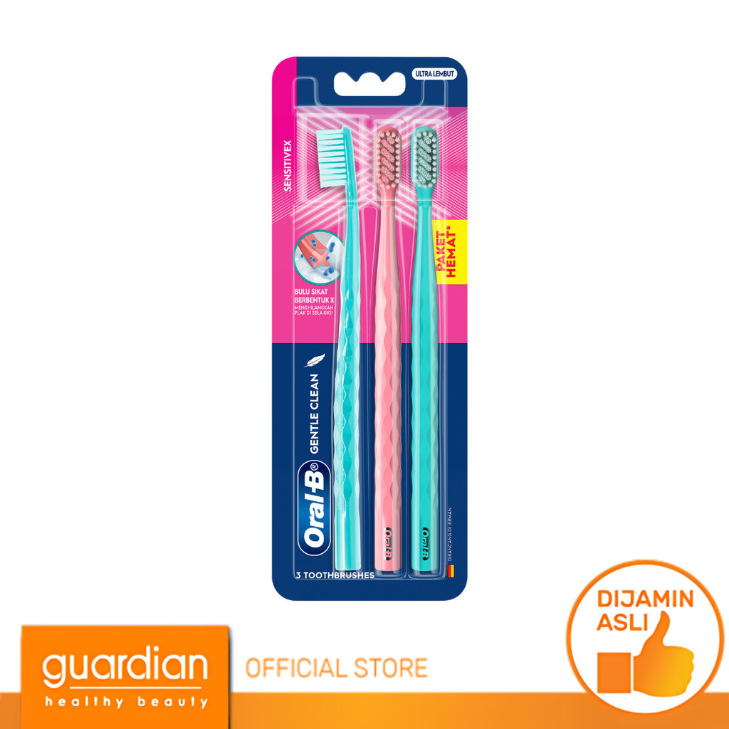Oral B Sikat Gigi Sensitive -X 3s
