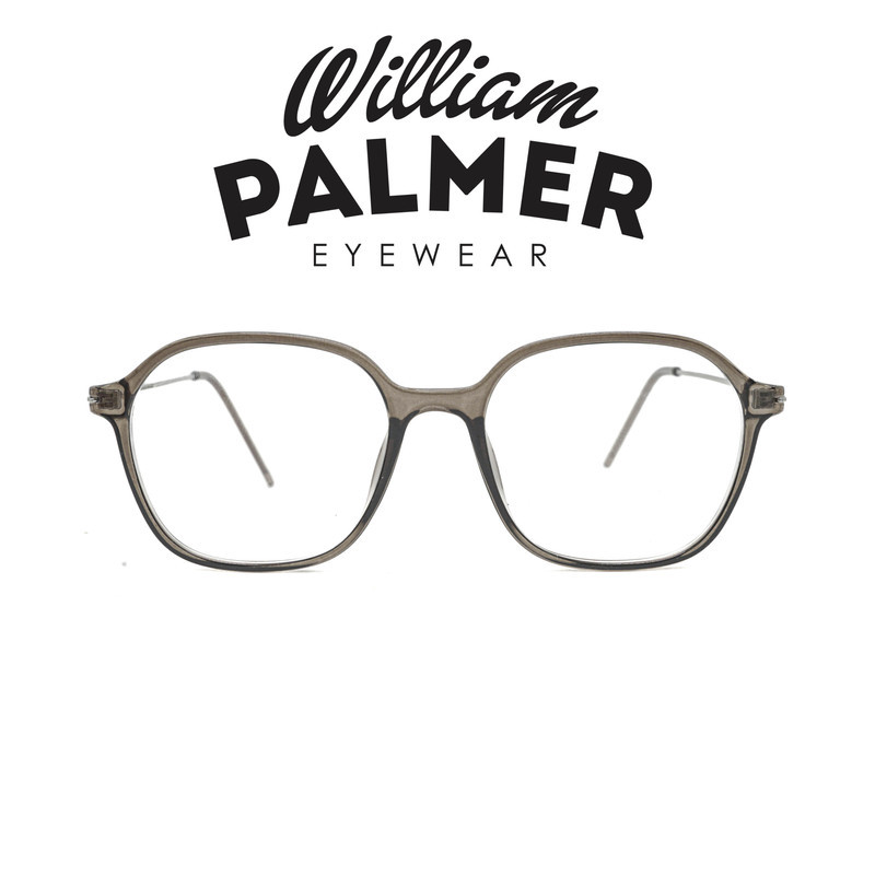 William Palmer Kacamata Pria Wanita Shell 85076 Brown