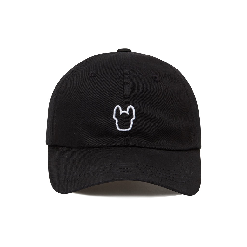 LIFEWORK - Embroidered Ladok Soft Ball Cap Black - Topi Acc Hitam Unisex