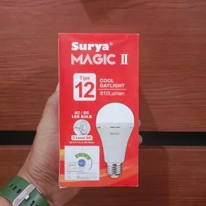 Lampu Bohlam Emergency 12Watt Surya