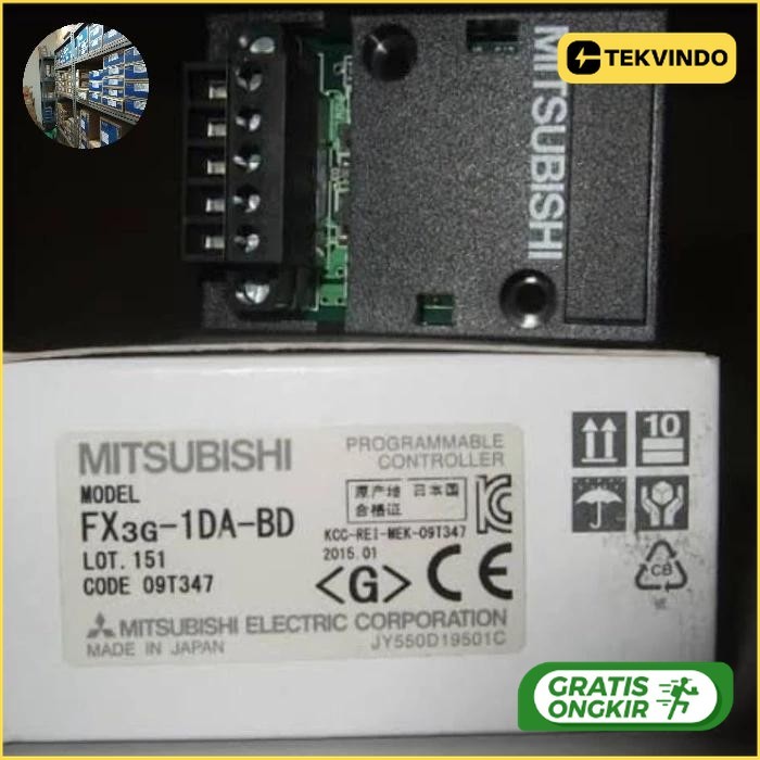 Mitsubishi PLC FX3G-1DA-BD