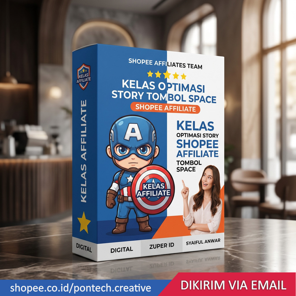 Rahasia Sukses Shopee Affiliate - Paket Kelas Optimasi Story & Kelas Affiliate