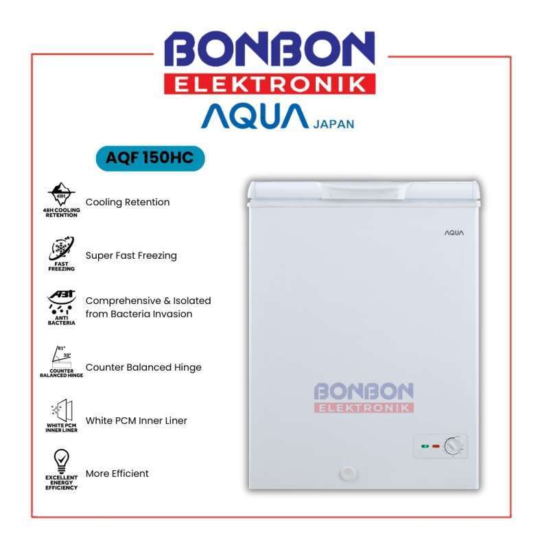 AQUA Chest Freezer 1 Door AQF 150 HC / AQF 150HC / AQF 150 142L