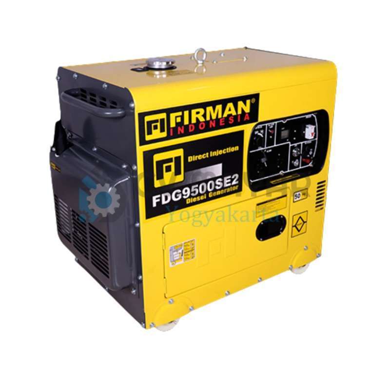 Genset FIRMAN SILENT DIESEL FDG 9500 SE 2 6500 WATT
